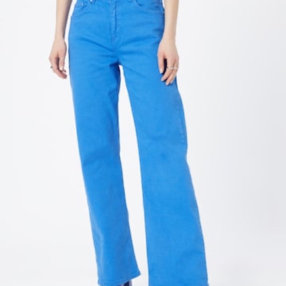 b.young Wide leg Jeans 'KATO LYDIA' in Sky Blue